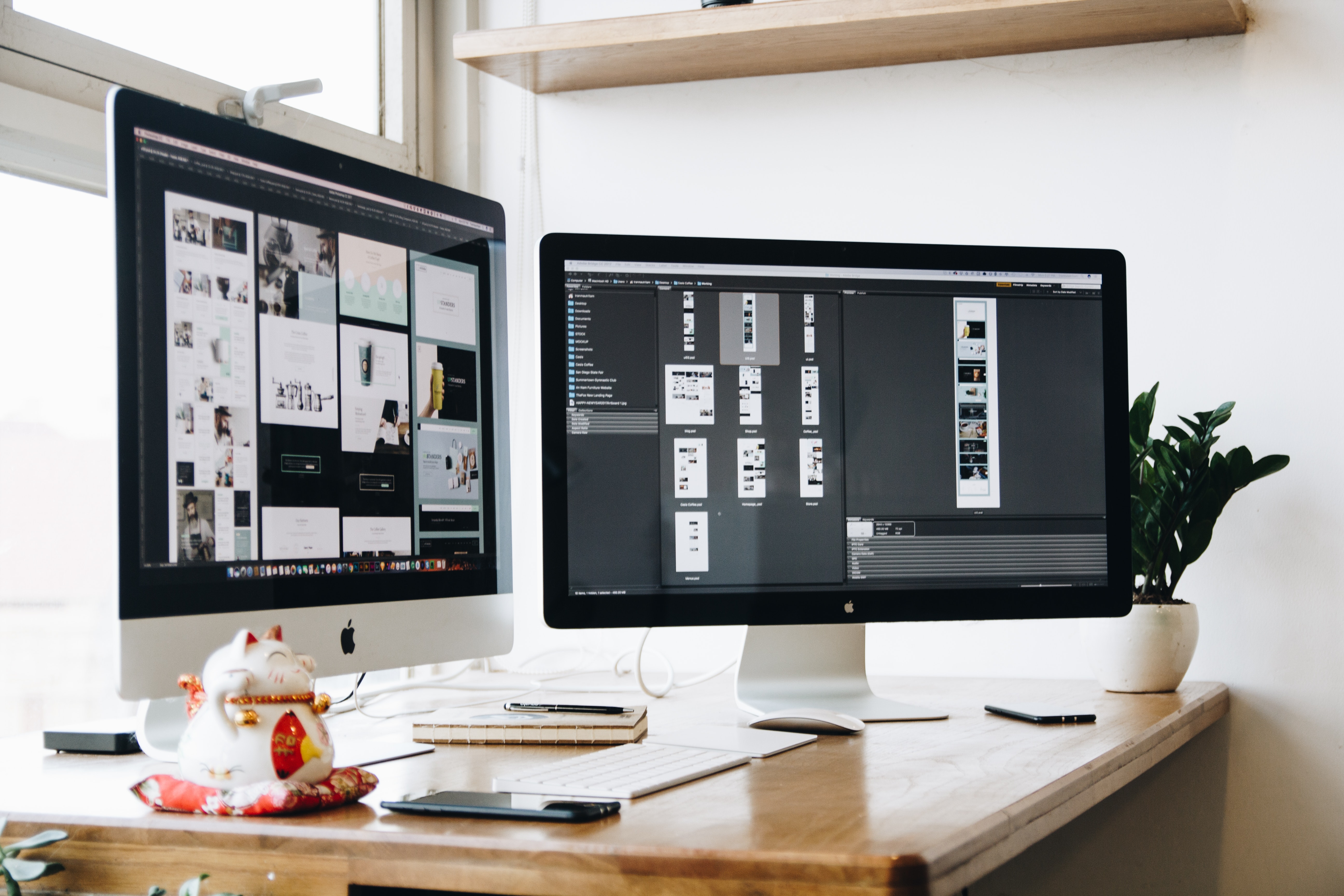website on multiple screen sizes